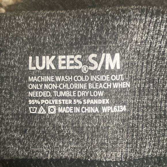 Women’s Cozy Dark Gray Polyester Legging size S/M - Picture 2 of 2